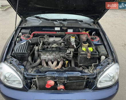 Синий Дэу Ланос, объемом двигателя 1.5 л и пробегом 140 тыс. км за 2700 $, фото 15 на Automoto.ua