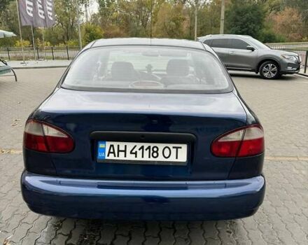 Синий Дэу Ланос, объемом двигателя 1.5 л и пробегом 270 тыс. км за 2150 $, фото 1 на Automoto.ua
