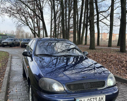 Синий Дэу Ланос, объемом двигателя 1.5 л и пробегом 130 тыс. км за 3400 $, фото 12 на Automoto.ua