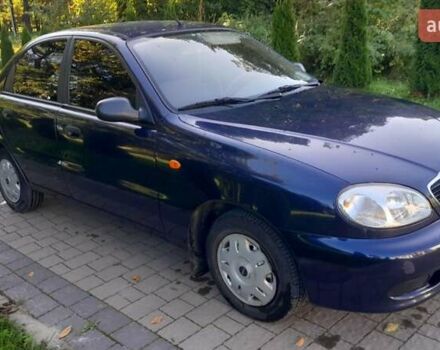Синий Дэу Ланос, объемом двигателя 1.35 л и пробегом 120 тыс. км за 1800 $, фото 7 на Automoto.ua