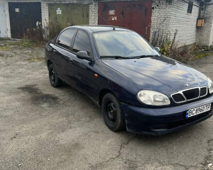 Синій Деу Ланос, об'ємом двигуна 1.5 л та пробігом 200 тис. км за 1250 $, фото 2 на Automoto.ua