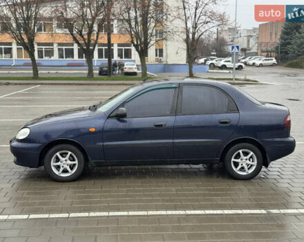Синий Дэу Ланос, объемом двигателя 1.5 л и пробегом 211 тыс. км за 2450 $, фото 7 на Automoto.ua