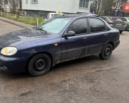 Синій Деу Ланос, об'ємом двигуна 1.5 л та пробігом 205 тис. км за 2000 $, фото 1 на Automoto.ua