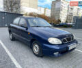 Синий Дэу Ланос, объемом двигателя 1.5 л и пробегом 208 тыс. км за 2200 $, фото 1 на Automoto.ua