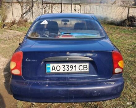 Синий Дэу Ланос, объемом двигателя 1.5 л и пробегом 172 тыс. км за 1800 $, фото 3 на Automoto.ua