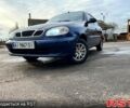 Синий Дэу Ланос, объемом двигателя 15 л и пробегом 152 тыс. км за 1800 $, фото 1 на Automoto.ua