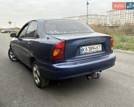 Дэу Ланос 2006 в Киеве на Automoto.ua Синий Дэу Ланос, объемом двигателя 1.5 л и пробегом 270 тыс. км за 1700 $, фото 3 на Automoto.ua