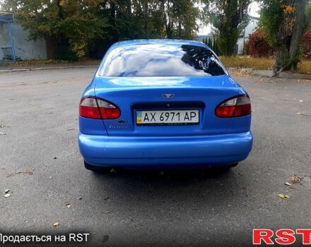 Синий Дэу Ланос, объемом двигателя 1.5 л и пробегом 139 тыс. км за 2500 $, фото 2 на Automoto.ua