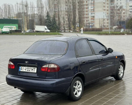 Синий Дэу Ланос, объемом двигателя 1.5 л и пробегом 211 тыс. км за 2450 $, фото 3 на Automoto.ua