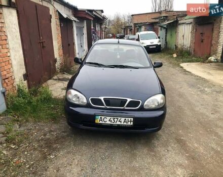 Синій Деу Ланос, об'ємом двигуна 1.5 л та пробігом 72 тис. км за 3500 $, фото 1 на Automoto.ua