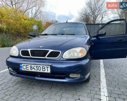 Синий Дэу Ланос, объемом двигателя 1.5 л и пробегом 208 тыс. км за 2200 $, фото 8 на Automoto.ua