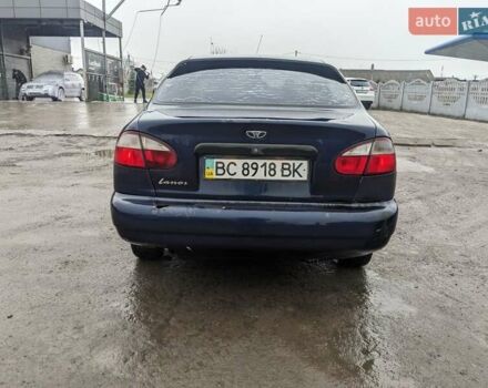 Синий Дэу Ланос, объемом двигателя 1.5 л и пробегом 172 тыс. км за 1450 $, фото 6 на Automoto.ua