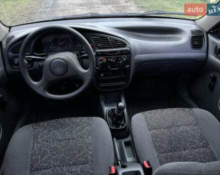 Синий Дэу Ланос, объемом двигателя 1.45 л и пробегом 211 тыс. км за 2800 $, фото 8 на Automoto.ua