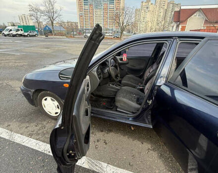 Синий Дэу Ланос, объемом двигателя 1.5 л и пробегом 340 тыс. км за 2400 $, фото 3 на Automoto.ua