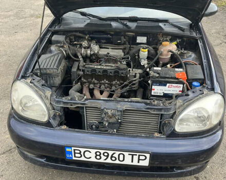 Синій Деу Ланос, об'ємом двигуна 1.5 л та пробігом 200 тис. км за 1250 $, фото 6 на Automoto.ua