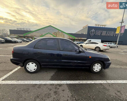 Синий Дэу Ланос, объемом двигателя 1.5 л и пробегом 340 тыс. км за 2400 $, фото 2 на Automoto.ua