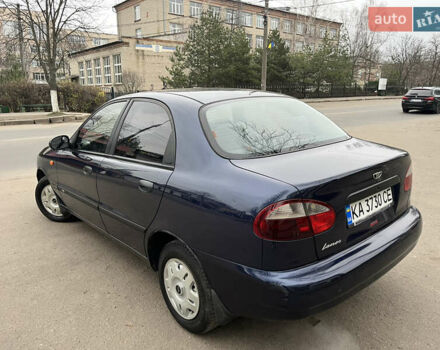 Синий Дэу Ланос, объемом двигателя 1.5 л и пробегом 140 тыс. км за 2700 $, фото 8 на Automoto.ua
