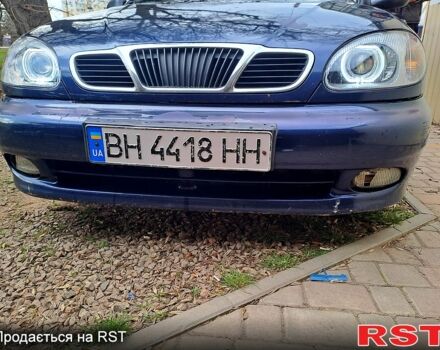 Синий Дэу Ланос, объемом двигателя 1.5 л и пробегом 0 тыс. км за 1900 $, фото 3 на Automoto.ua