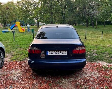 Синий Дэу Ланос, объемом двигателя 1.5 л и пробегом 250 тыс. км за 1000 $, фото 3 на Automoto.ua