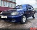 Синий Дэу Ланос, объемом двигателя 1.5 л и пробегом 130 тыс. км за 3300 $, фото 1 на Automoto.ua