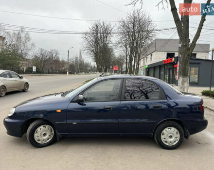 Синий Дэу Ланос, объемом двигателя 1.5 л и пробегом 140 тыс. км за 2700 $, фото 10 на Automoto.ua