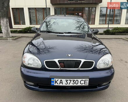 Синий Дэу Ланос, объемом двигателя 1.5 л и пробегом 140 тыс. км за 2700 $, фото 2 на Automoto.ua