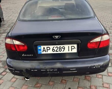 Синий Дэу Ланос, объемом двигателя 1.5 л и пробегом 235 тыс. км за 2350 $, фото 3 на Automoto.ua