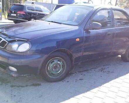 Синий Дэу Ланос, объемом двигателя 1.5 л и пробегом 300 тыс. км за 1150 $, фото 17 на Automoto.ua