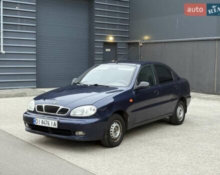 Синий Дэу Ланос, объемом двигателя 1.5 л и пробегом 219 тыс. км за 1350 $, фото 2 на Automoto.ua