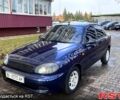 Синий Дэу Ланос, объемом двигателя 1.5 л и пробегом 130 тыс. км за 3300 $, фото 1 на Automoto.ua