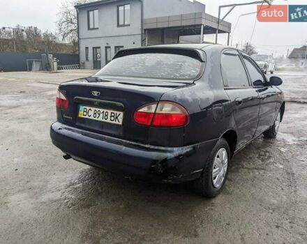 Синий Дэу Ланос, объемом двигателя 1.5 л и пробегом 172 тыс. км за 1450 $, фото 5 на Automoto.ua