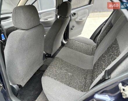 Синий Дэу Ланос, объемом двигателя 1.5 л и пробегом 219 тыс. км за 1350 $, фото 6 на Automoto.ua