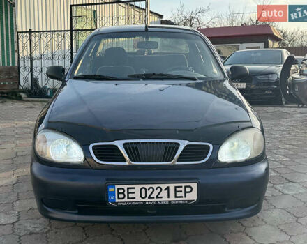 Синій Деу Ланос, об'ємом двигуна 1.5 л та пробігом 300 тис. км за 1999 $, фото 1 на Automoto.ua