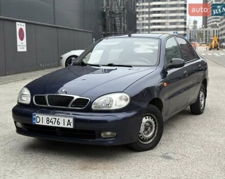 Синий Дэу Ланос, объемом двигателя 1.5 л и пробегом 219 тыс. км за 1350 $, фото 4 на Automoto.ua