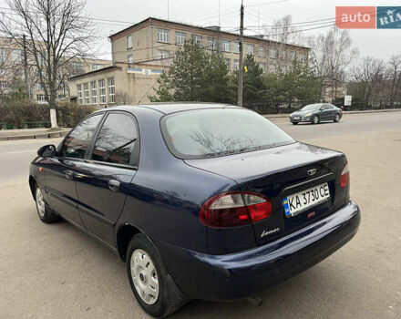 Синий Дэу Ланос, объемом двигателя 1.5 л и пробегом 140 тыс. км за 2700 $, фото 4 на Automoto.ua
