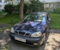 Синий Дэу Ланос, объемом двигателя 1.5 л и пробегом 163 тыс. км за 1800 $, фото 1 на Automoto.ua