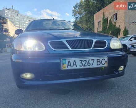 Синий Дэу Ланос, объемом двигателя 1.5 л и пробегом 283 тыс. км за 1800 $, фото 7 на Automoto.ua