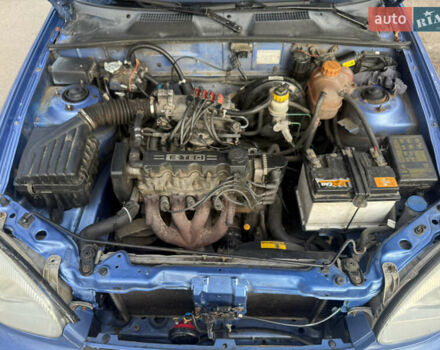 Синий Дэу Ланос, объемом двигателя 1.5 л и пробегом 180 тыс. км за 1500 $, фото 7 на Automoto.ua