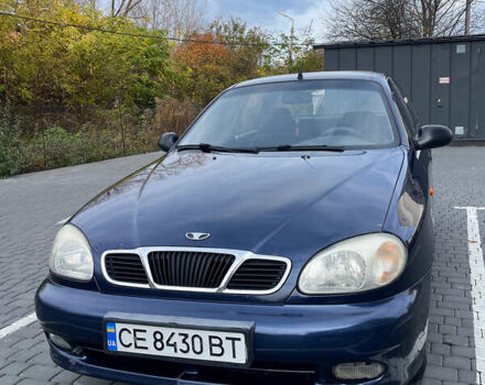 Синий Дэу Ланос, объемом двигателя 1.5 л и пробегом 208 тыс. км за 2200 $, фото 4 на Automoto.ua