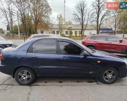 Дэу Ланос 2006 в Полтаве на Automoto.ua Синий Дэу Ланос, объемом двигателя 1.5 л и пробегом 168 тыс. км за 1500 $, фото 7 на Automoto.ua