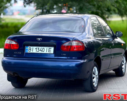 Синій Деу Ланос, об'ємом двигуна 1.3 л та пробігом 199 тис. км за 1750 $, фото 5 на Automoto.ua