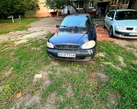 Синий Дэу Ланос, объемом двигателя 1.5 л и пробегом 250 тыс. км за 1000 $, фото 7 на Automoto.ua