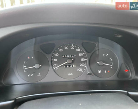 Синий Дэу Ланос, объемом двигателя 1.5 л и пробегом 130 тыс. км за 3400 $, фото 19 на Automoto.ua