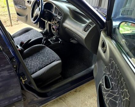 Синий Дэу Ланос, объемом двигателя 1.5 л и пробегом 0 тыс. км за 2800 $, фото 3 на Automoto.ua