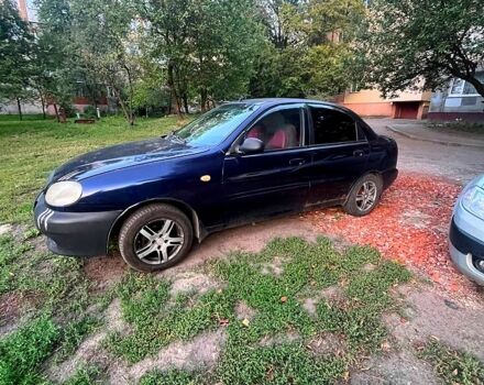 Синий Дэу Ланос, объемом двигателя 1.5 л и пробегом 250 тыс. км за 1000 $, фото 6 на Automoto.ua