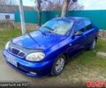 Синий Дэу Ланос, объемом двигателя 1.5 л и пробегом 220 тыс. км за 1850 $, фото 1 на Automoto.ua