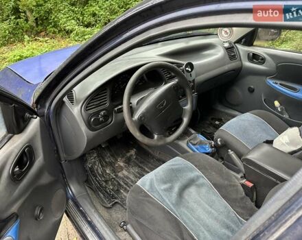 Синий Дэу Ланос, объемом двигателя 1.5 л и пробегом 263 тыс. км за 1200 $, фото 3 на Automoto.ua