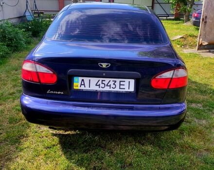 Синий Дэу Ланос, объемом двигателя 1.6 л и пробегом 225 тыс. км за 2000 $, фото 2 на Automoto.ua