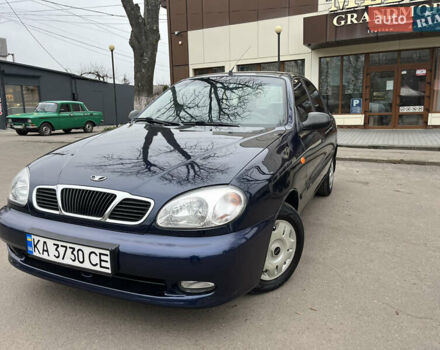 Синий Дэу Ланос, объемом двигателя 1.5 л и пробегом 140 тыс. км за 2700 $, фото 6 на Automoto.ua