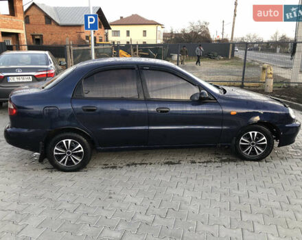 Синий Дэу Ланос, объемом двигателя 1.5 л и пробегом 166 тыс. км за 1500 $, фото 6 на Automoto.ua